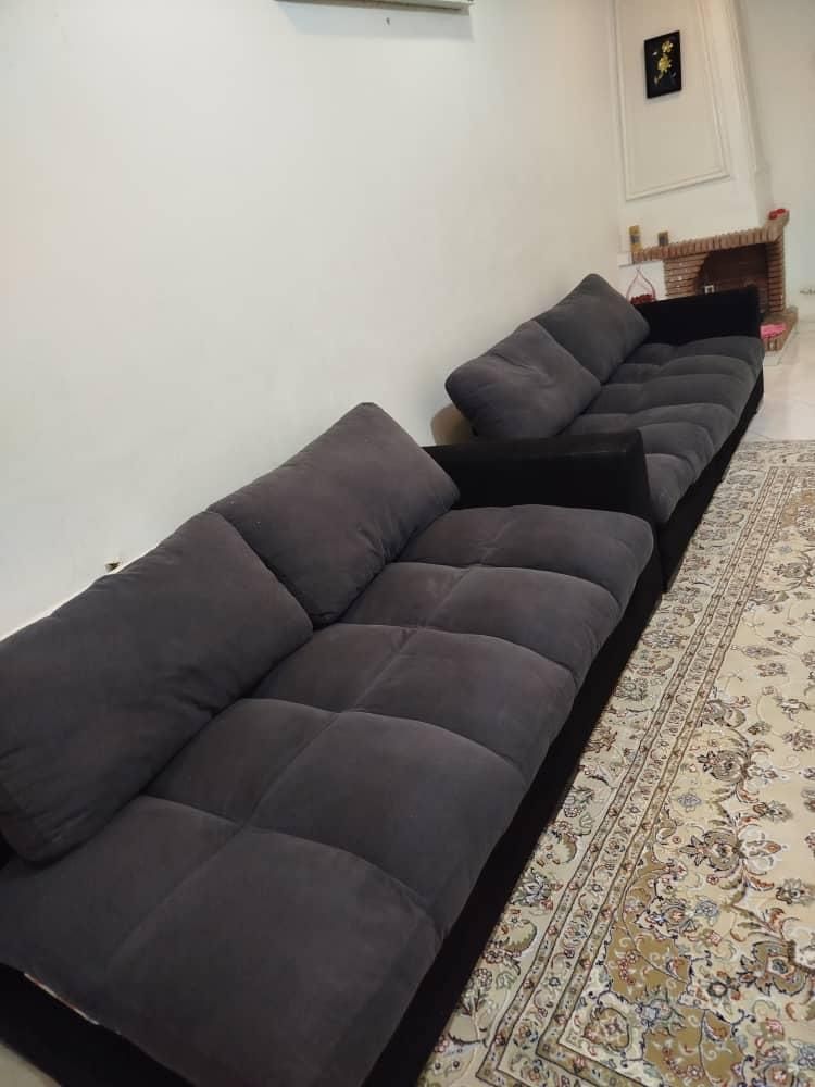 مبل راحتی در حد نو|مبلمان خانگی و میز عسلی|تهران, سلیمانی|دیوار