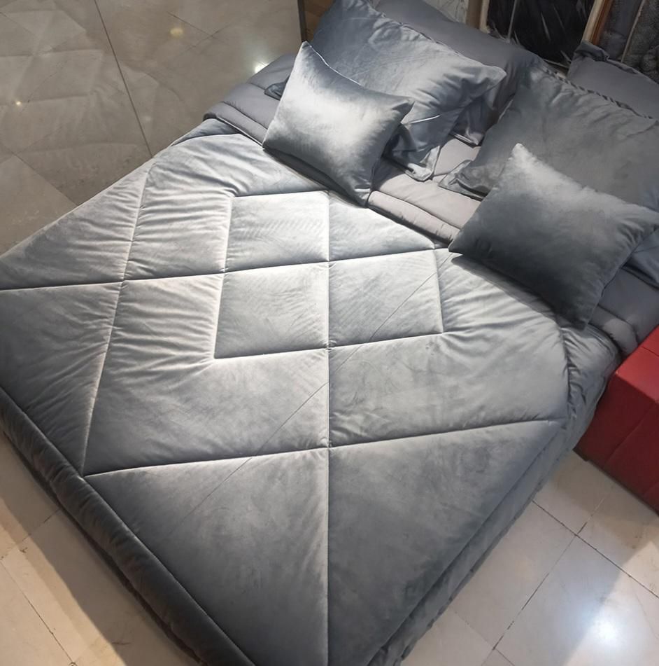 روتختی مخمل ترک ۸ تیکه|رختخواب، بالش، پتو|کرمان, |دیوار