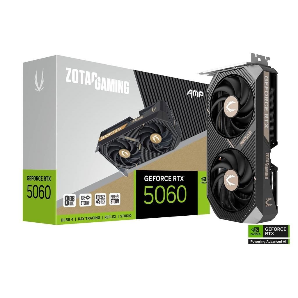 RTX 5060 8gb amp zotac کارت گرافیک|قطعات و لوازم جانبی رایانه|تهران, نیاوران|دیوار
