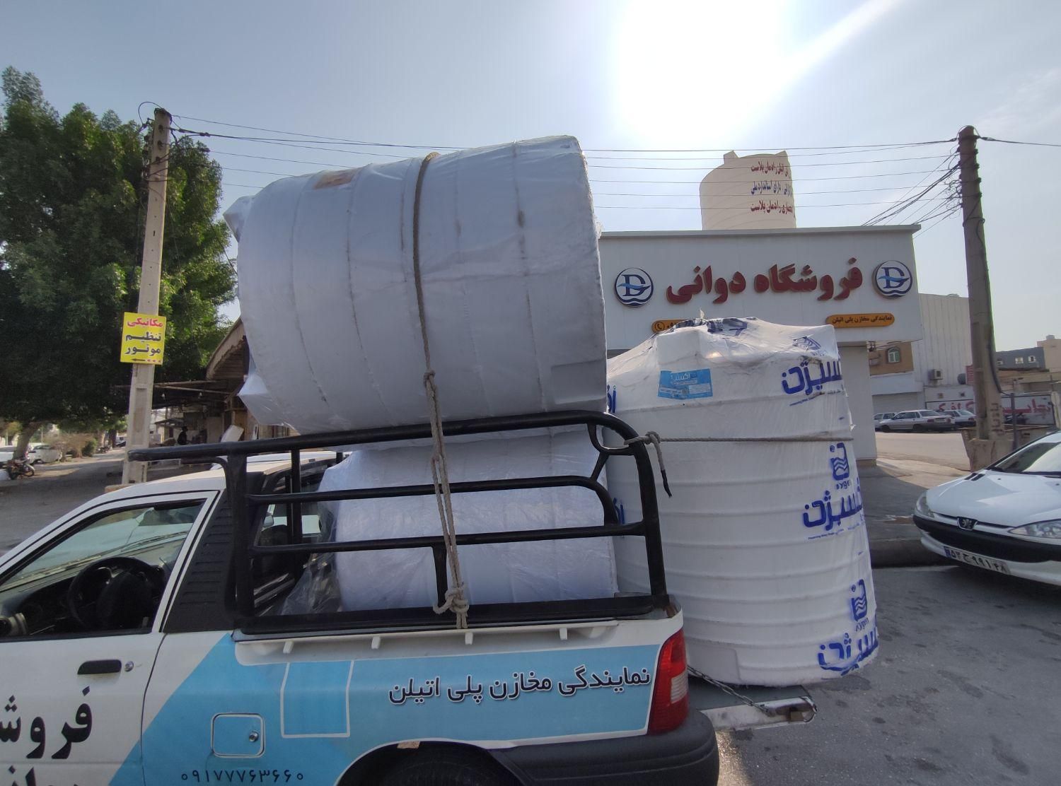 فروشگاه دوانی نمایندگی مخزن منبع تانکر پلی اتیلن|مصالح و تجهیزات ساختمان|بوشهر, |دیوار