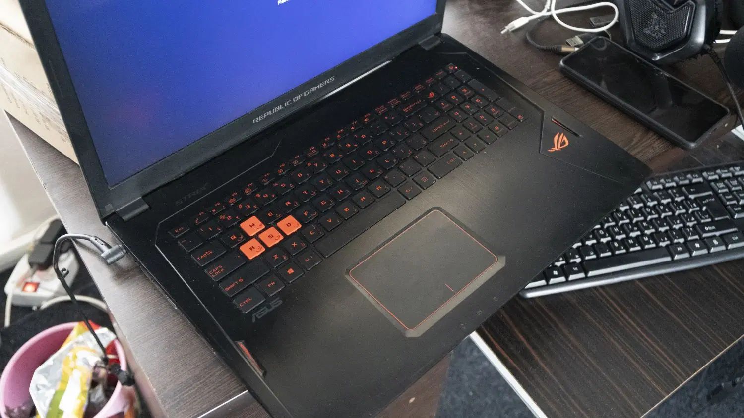 لپ تاپ گیمینگ ایسوس ROG STRIX I7|رایانه همراه|همدان, |دیوار