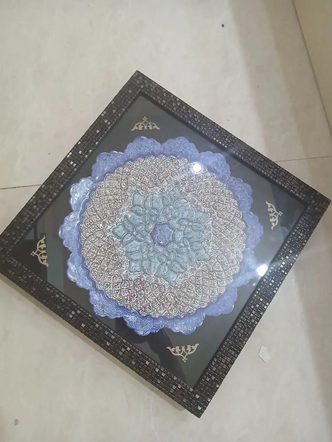 تابلو مینا کاری|صنایع دستی و سایر لوازم تزئینی|مشهد, سرافرازان|دیوار