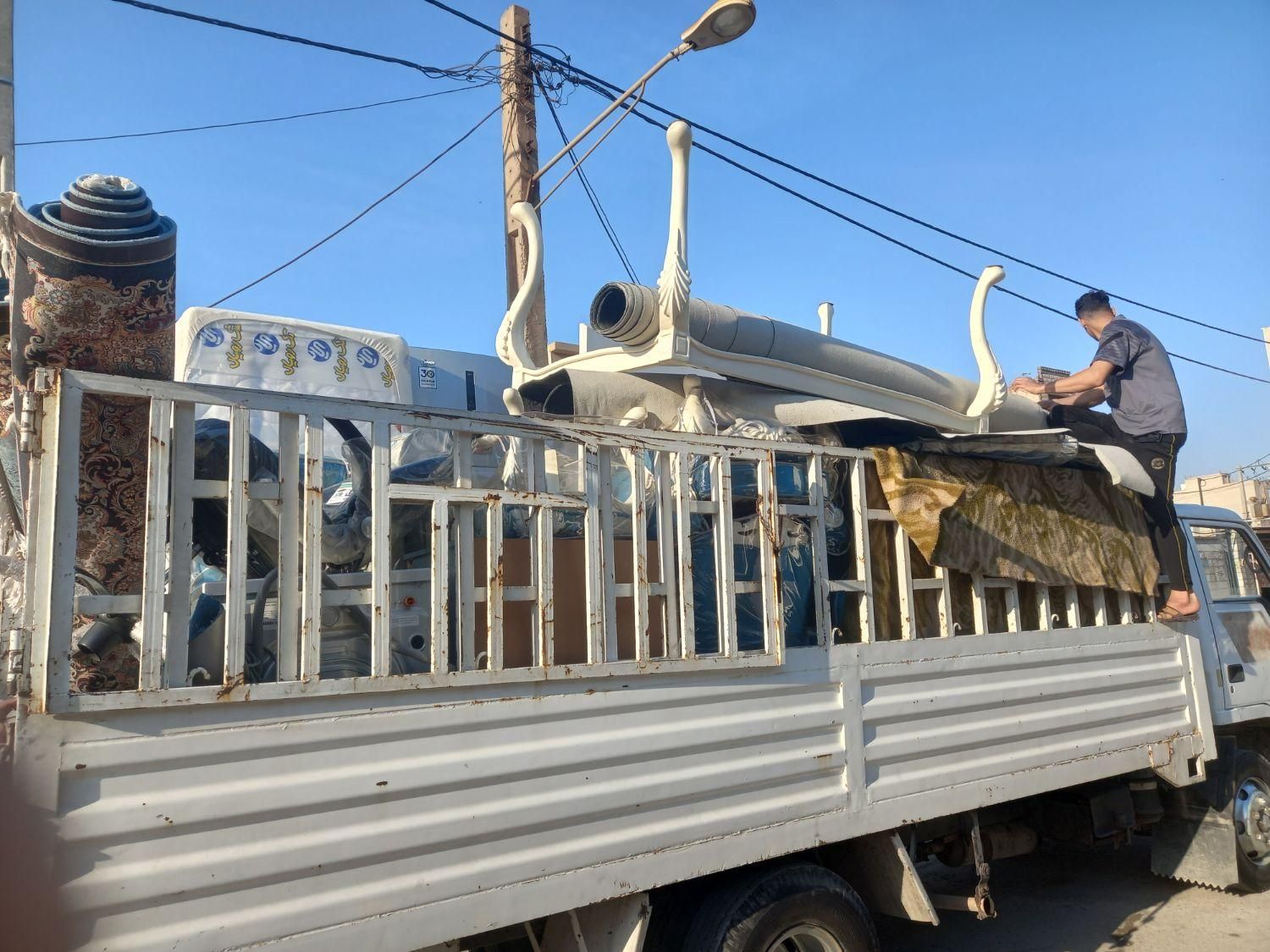 باربری حمل و نقل اثاثیه منزل( ۱۰۰٪تضمینی)|خدمات حمل و نقل|اهواز, کمپلو شمالی|دیوار