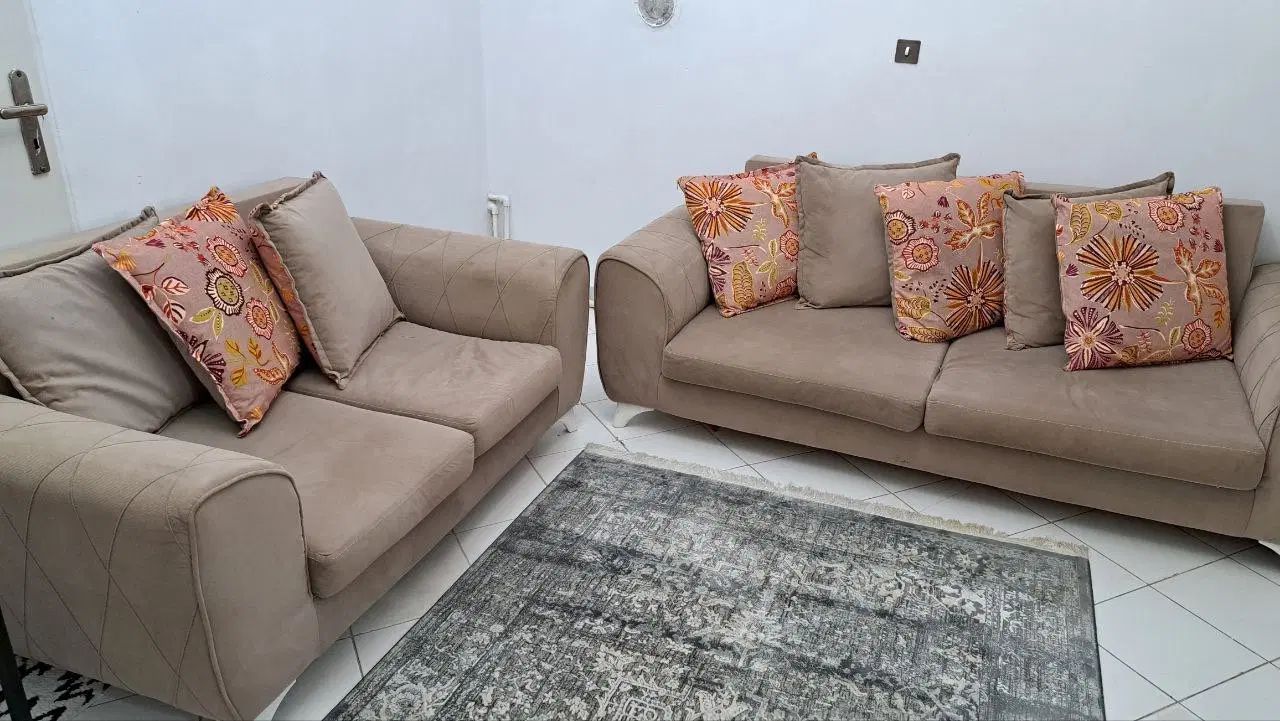 مبل راحتی پنج نفره ، کاناپه سه نفره و دو نفره|مبلمان خانگی و میز عسلی|تهران, دولاب|دیوار