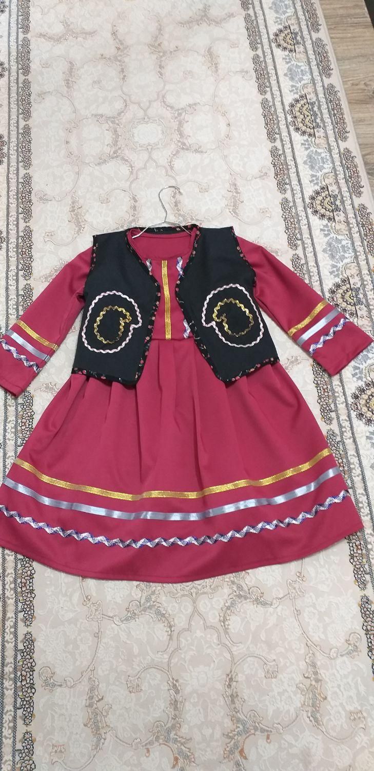 لباس محلی بچه گانه مناسب جشن یلدا|کفش و لباس بچه|کرمان, |دیوار