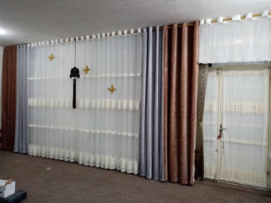 پرده سرا،دوخت نصب و تعمیر ...|خدمات پیشه و مهارت|شیراز, میانرود|دیوار