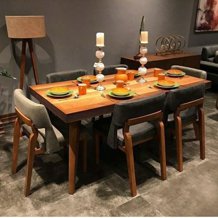 میز نهار خوری|میز و صندلی غذاخوری|برخوار, |دیوار