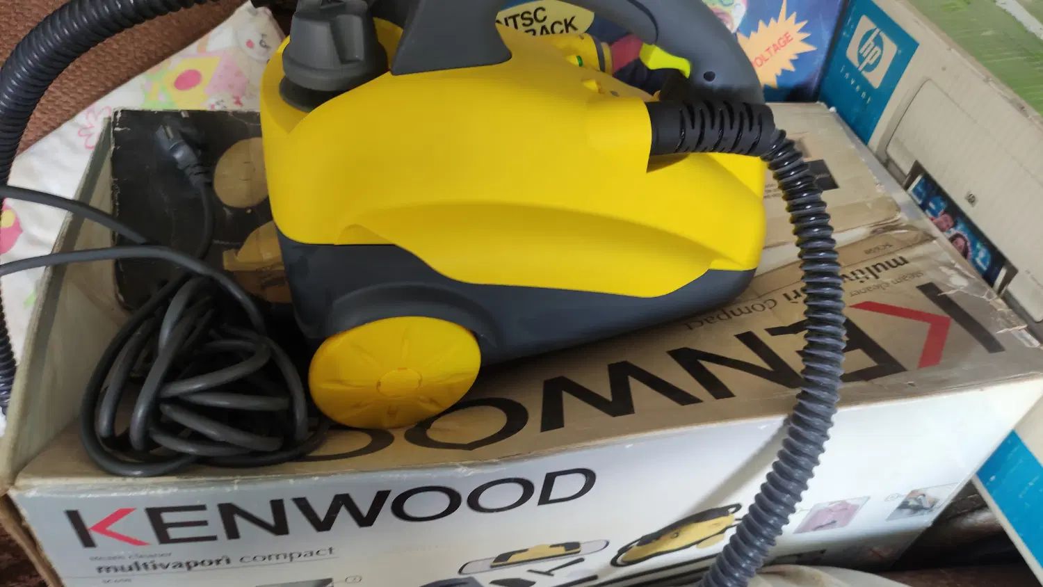 بخارشو کنوود اصل 1600w|جاروبرقی، جارو شارژی، بخارشو|اصفهان, کارلادان|دیوار
