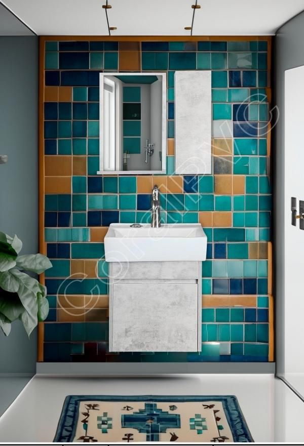 روشویی کابینتی pvc آتیلا|لوازم سرویس بهداشتی|کرمان, |دیوار