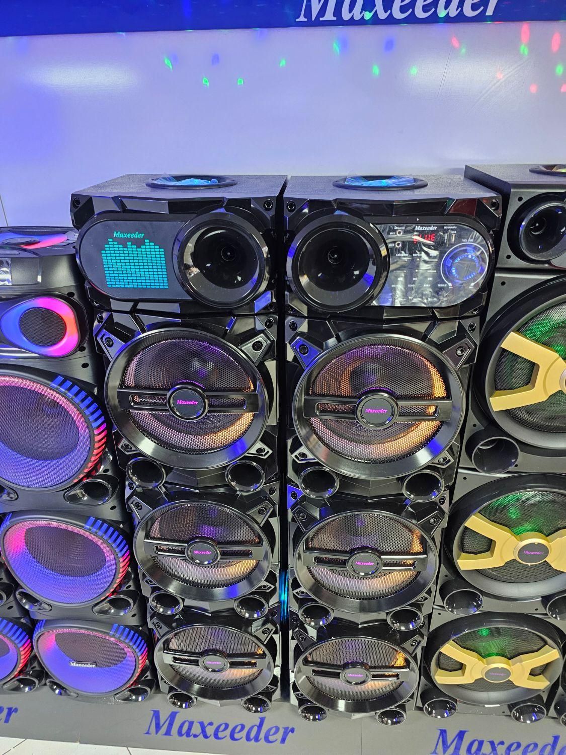 باند اسپیکر اسپیکر صوتی مکسیدر ۱۲۰۶ جدید ۱۰ ماهه|سیستم صوتی خانگی|تبریز, |دیوار