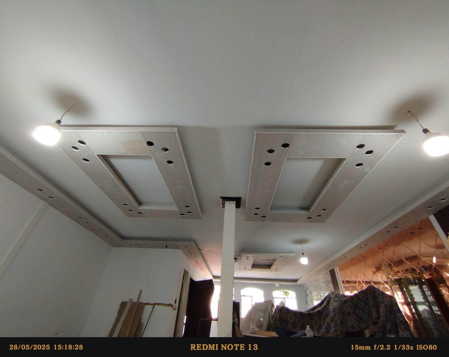 کنافکاری طراحی واجرای کناف حرفه ای نورپردازی البرز|خدمات پیشه و مهارت|فردیس, شهرک شهید حسینی|دیوار