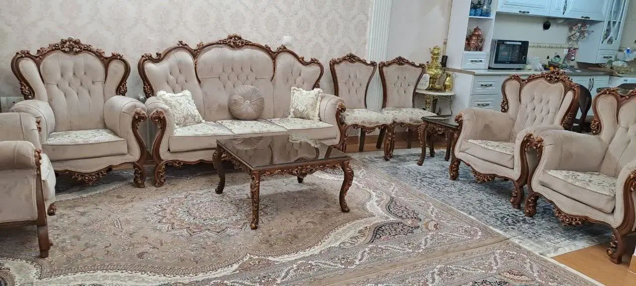 مبل سلطنتی استیل|مبلمان خانگی و میز عسلی|تهران, خانی آباد نو جنوبی|دیوار