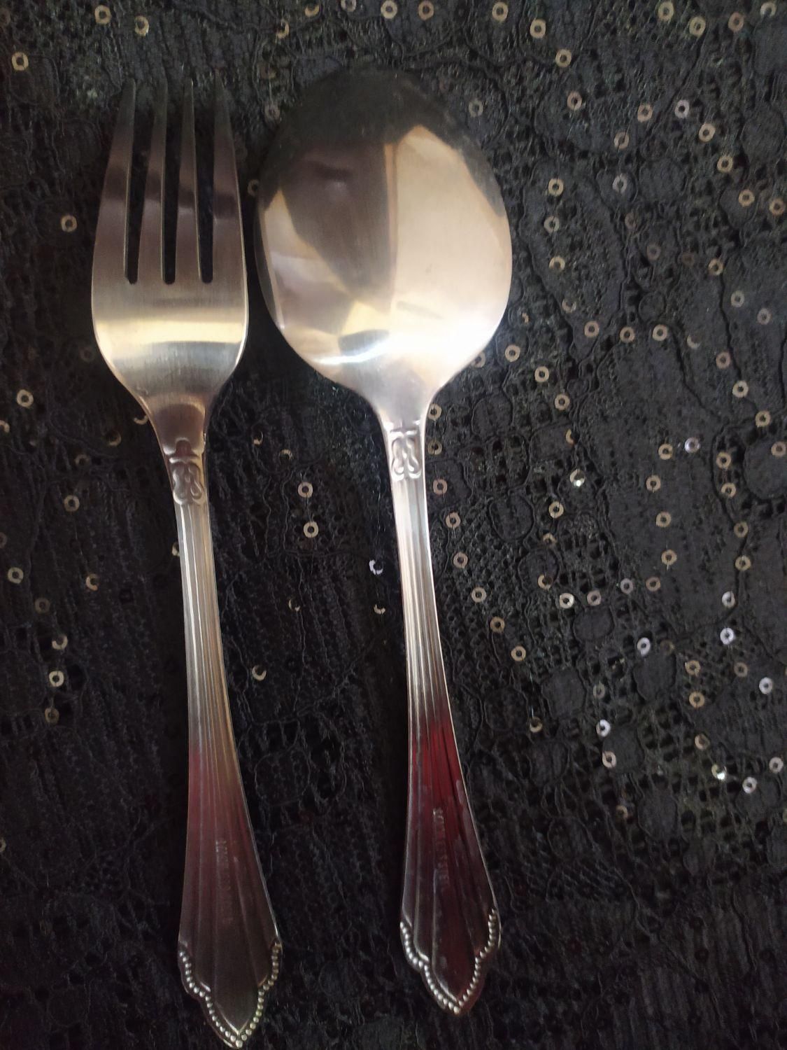 قاشق و چنگال|ظروف سرو و پذیرایی|قم, شاد قلی|دیوار