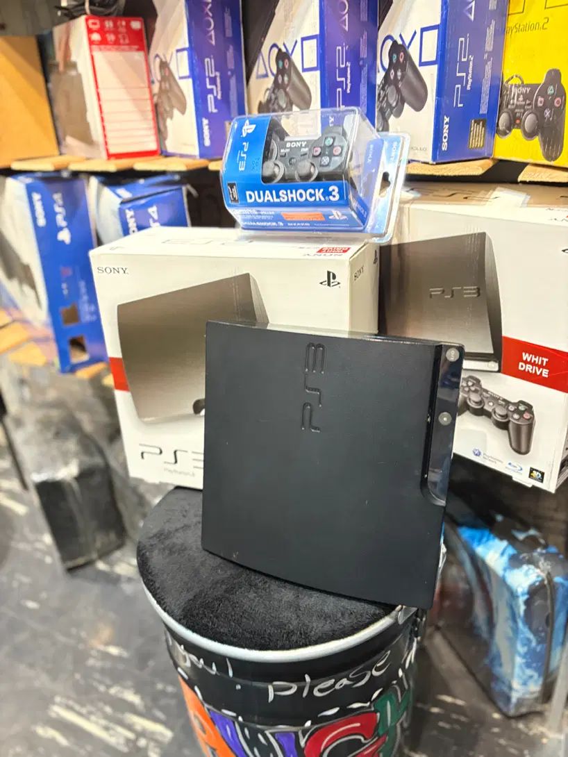 ۵۰۰ /Ps3 slim / با بازی|کنسول، بازی ویدئویی و آنلاین|تهران, نازی‌آباد|دیوار