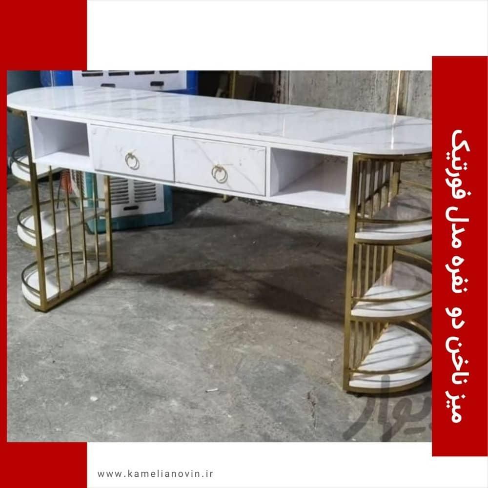 میز ناخن / استند لاک / شلف / میز میکاپ|آرایشگاه و سالن‌های زیبایی|اندیشه, |دیوار
