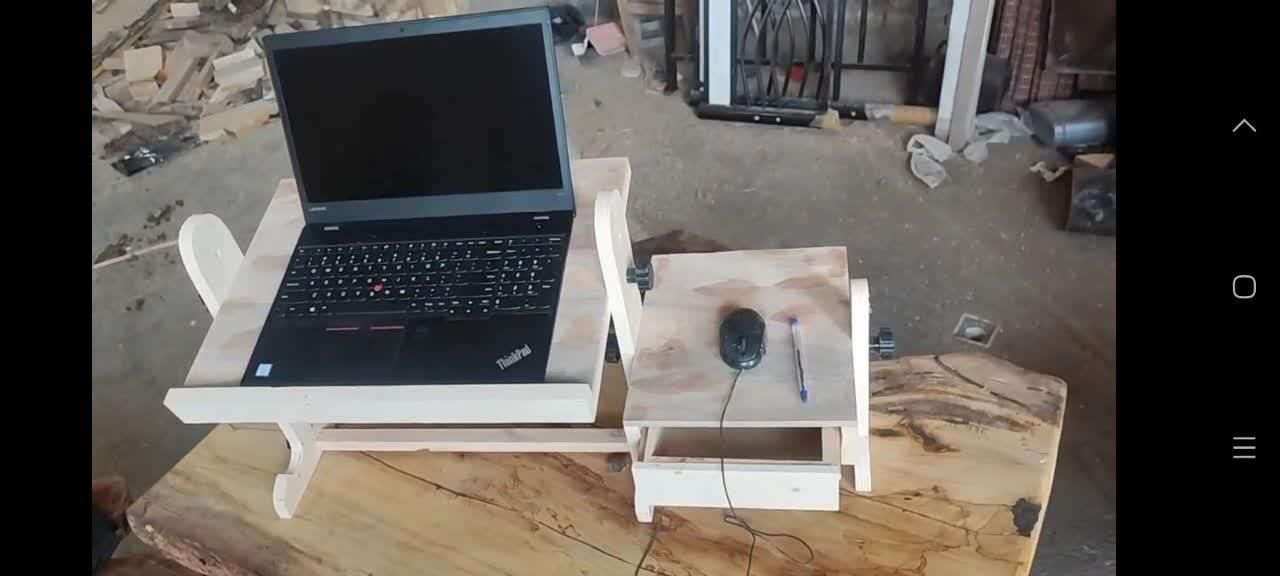 میز لب تاب چوب روسی|میز تحریر و کامپیوتر|قم, نیروگاه|دیوار