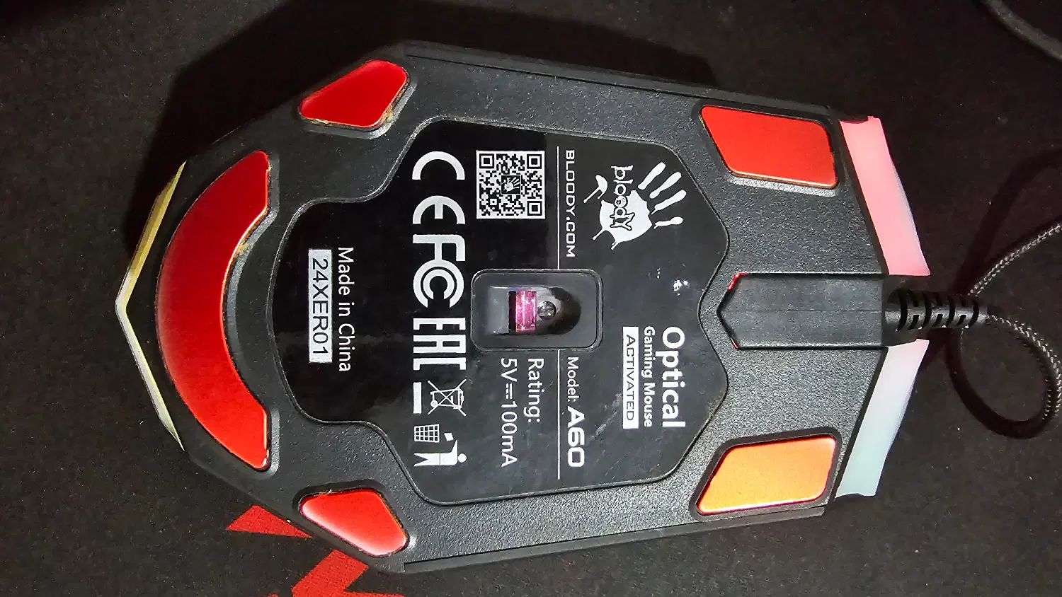 موس Bloody A60 Active|قطعات و لوازم جانبی رایانه|تهران, تختی|دیوار
