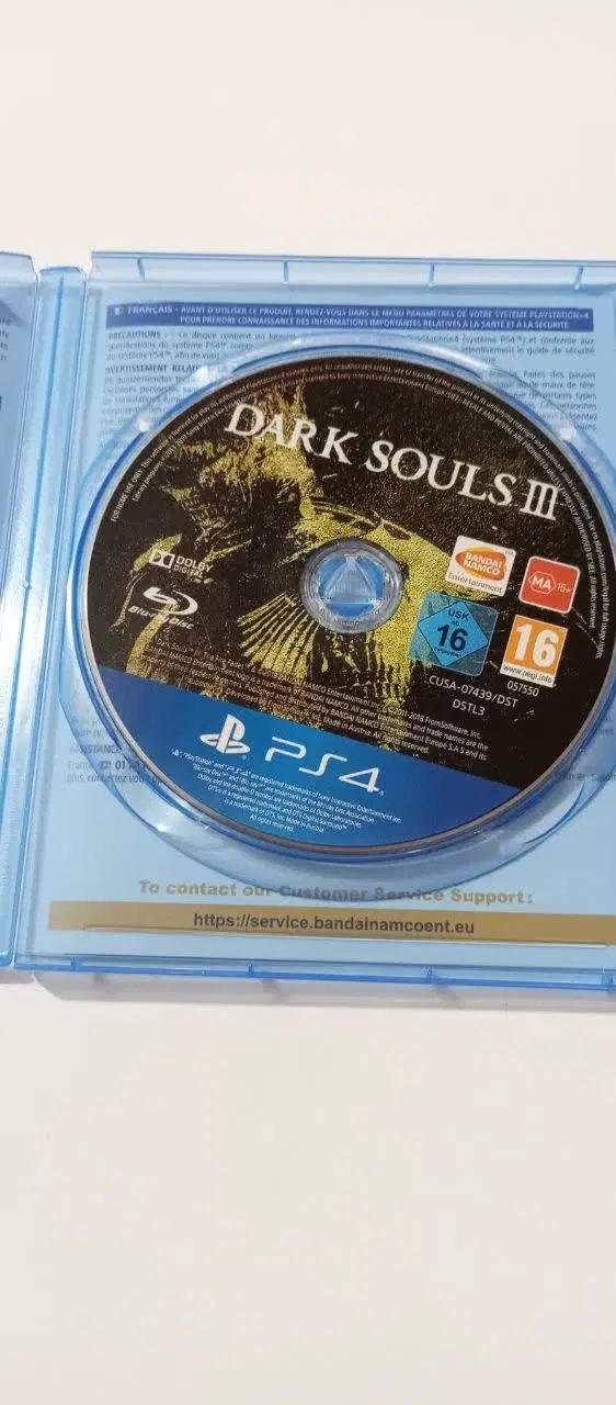 دیسک بازی دارک سولز ۳ps4|کنسول، بازی ویدئویی و آنلاین|مشهد, کارمندان دوم|دیوار