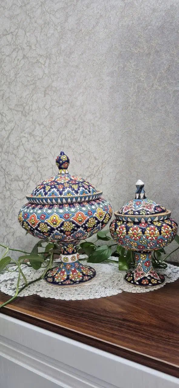 شکلات خوری میناکاری در طرح و رنگ و سایز های مختلف|صنایع دستی و سایر لوازم تزئینی|تهران, خلیج فارس|دیوار