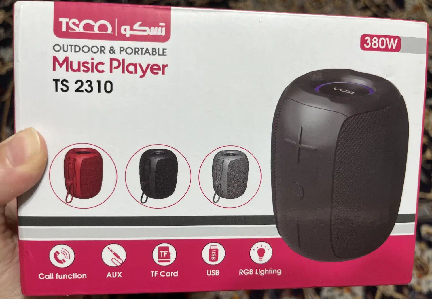 اسپیکر بولوتوثی تسکو مدل TS 2310|پخش‌کننده همراه|رشت, نامجو|دیوار