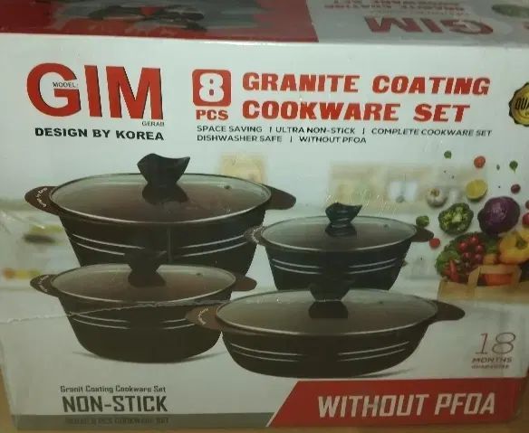 سرویس قابلمه تمام گرانیتی ۸ پارچه GIM|ظروف پخت‌وپز|کرج, گلشهر|دیوار