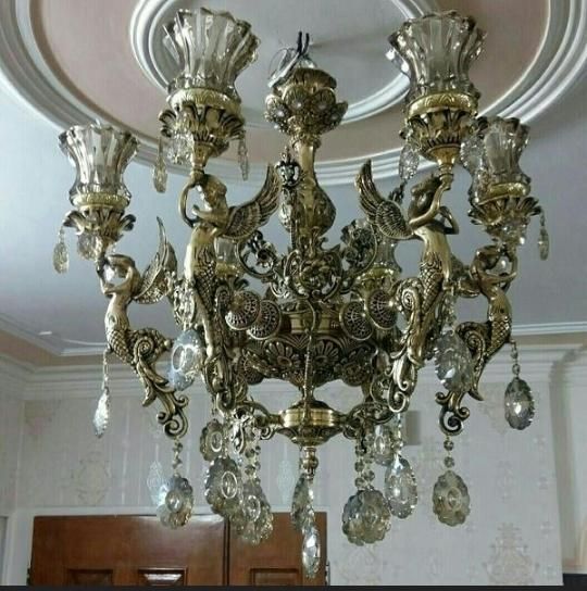 لوستر و دکوریجات برنزی|خدمات پیشه و مهارت|گلپایگان, |دیوار