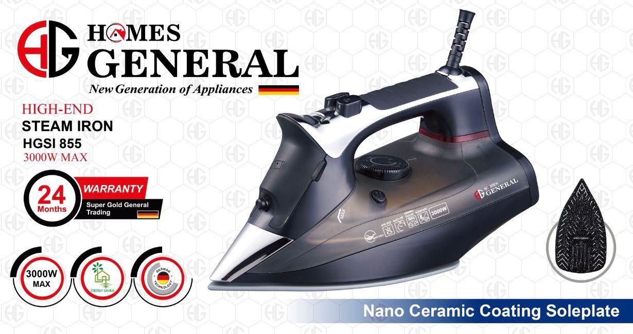 اتو بخار با کف نانو سرامیک جنرال آلمان|اتو و لوازم اتو|چابهار, |دیوار