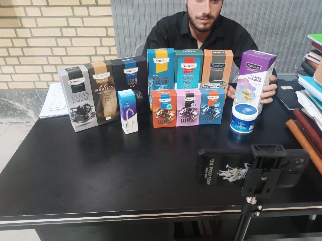 محصولات برندنانو سان آلمان بصورت عمده وقیمت خرید|مواد شوینده و دستمال کاغذی|زنجان, |دیوار