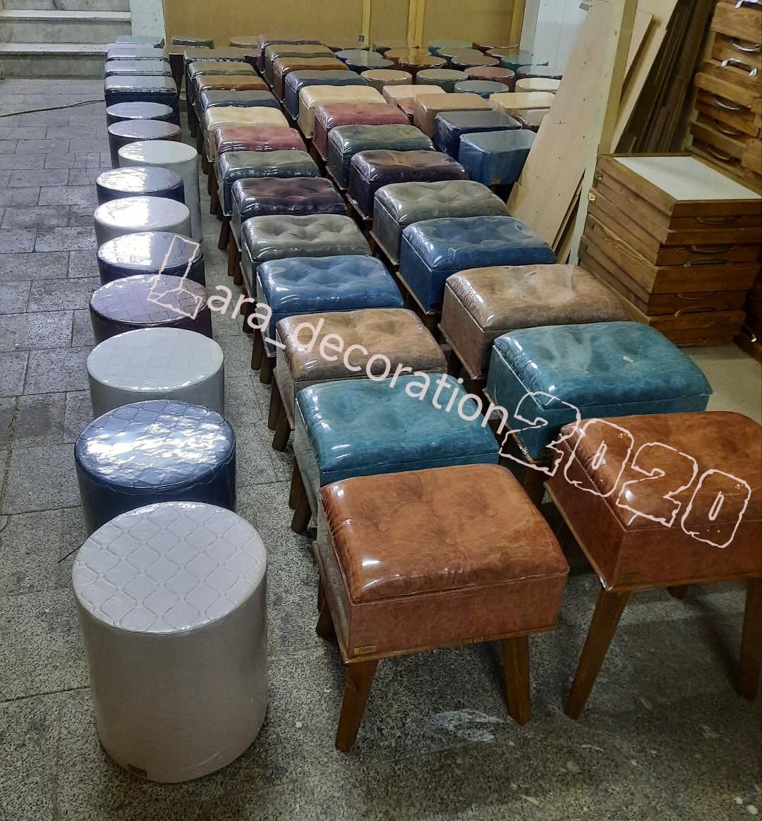 پاف تک نفره هشت ضلعی کد 130|صندلی و نیمکت|تبریز, |دیوار