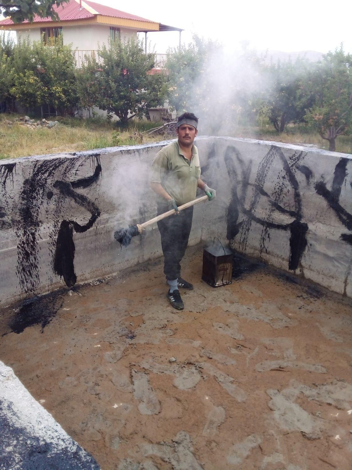 ایزوگام قیرگونی آسفالت|خدمات پیشه و مهارت|اهر, |دیوار