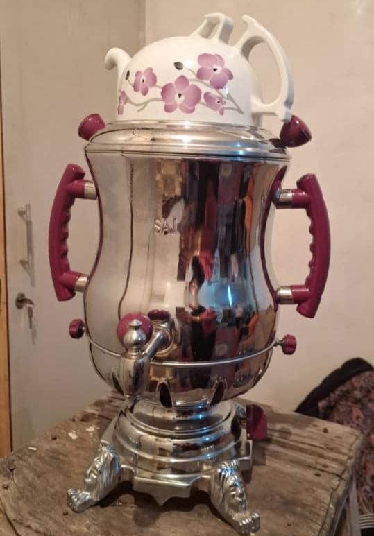 سماور  دو کاره  گازی و قابل تبدیل به رو گازی|سماور، چای‌ساز، قهوه‌ساز|خوی, |دیوار