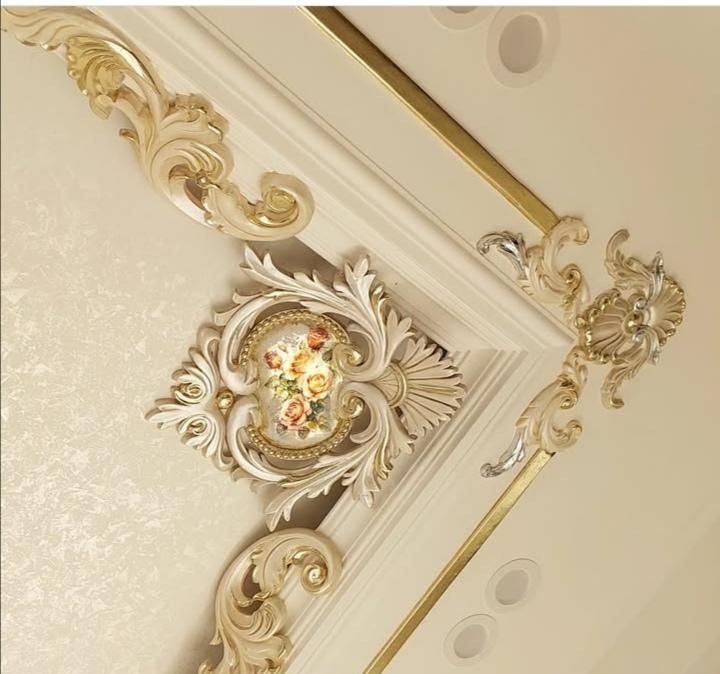 تولید گچبری های پیش ساخته کلاسیک همراه نصب|خدمات پیشه و مهارت|شهرکرد, |دیوار