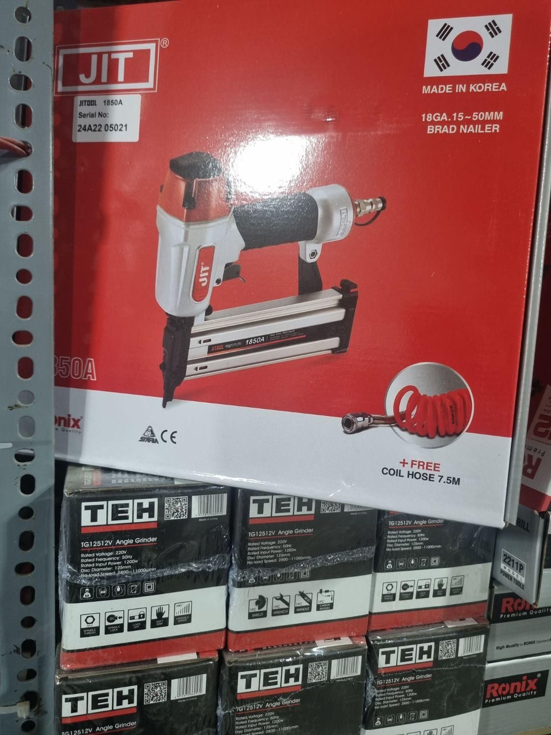 میخکوب و منگنه کوب JIT کره جنوبی (ابزار راینو)|ابزارآلات|مریوان, |دیوار