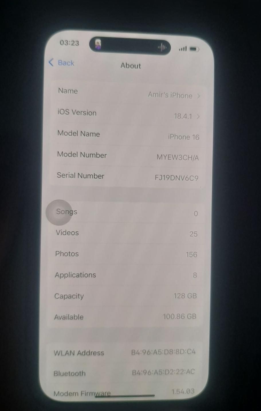 اپل iPhone 16 با حافظهٔ ۱۲۸ گیگابایت|موبایل|یاسوج, |دیوار