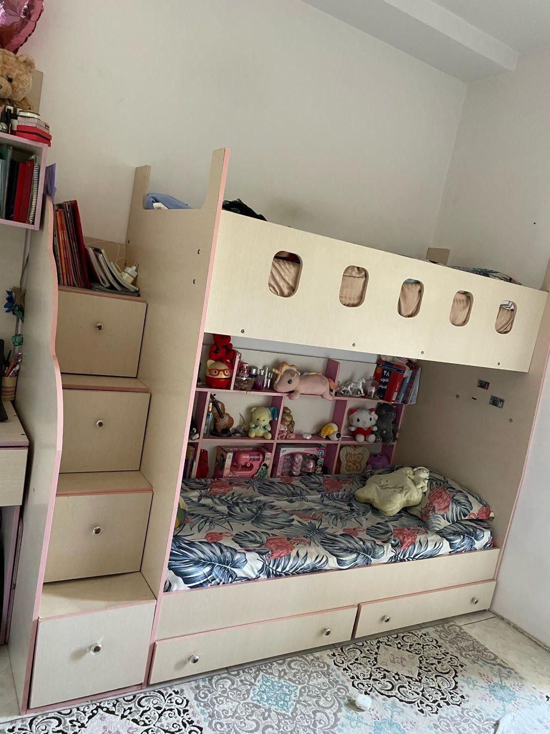 تخت خواب دوطبقه|تخت و سرویس خواب|اسلام‌شهر, شهرک قائمیه|دیوار