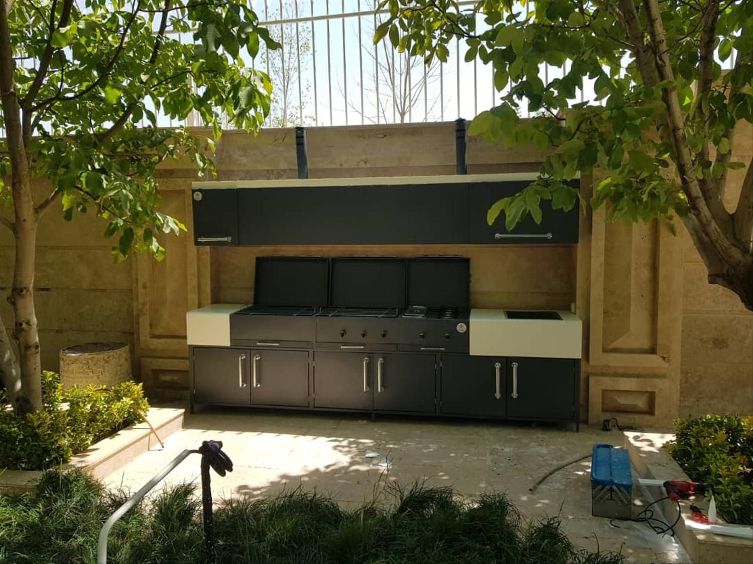 باربیکیو سفارشی گازی و ذغالی|اجاق گاز و لوازم برقی پخت‌وپز|شیراز, گویم|دیوار