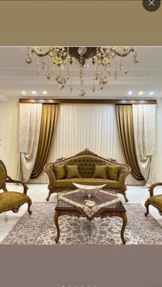 پرده از دم قسط بدون پیش پرداخت|پرده، رانر، رومیزی|قم, علی آباد سعدگان|دیوار