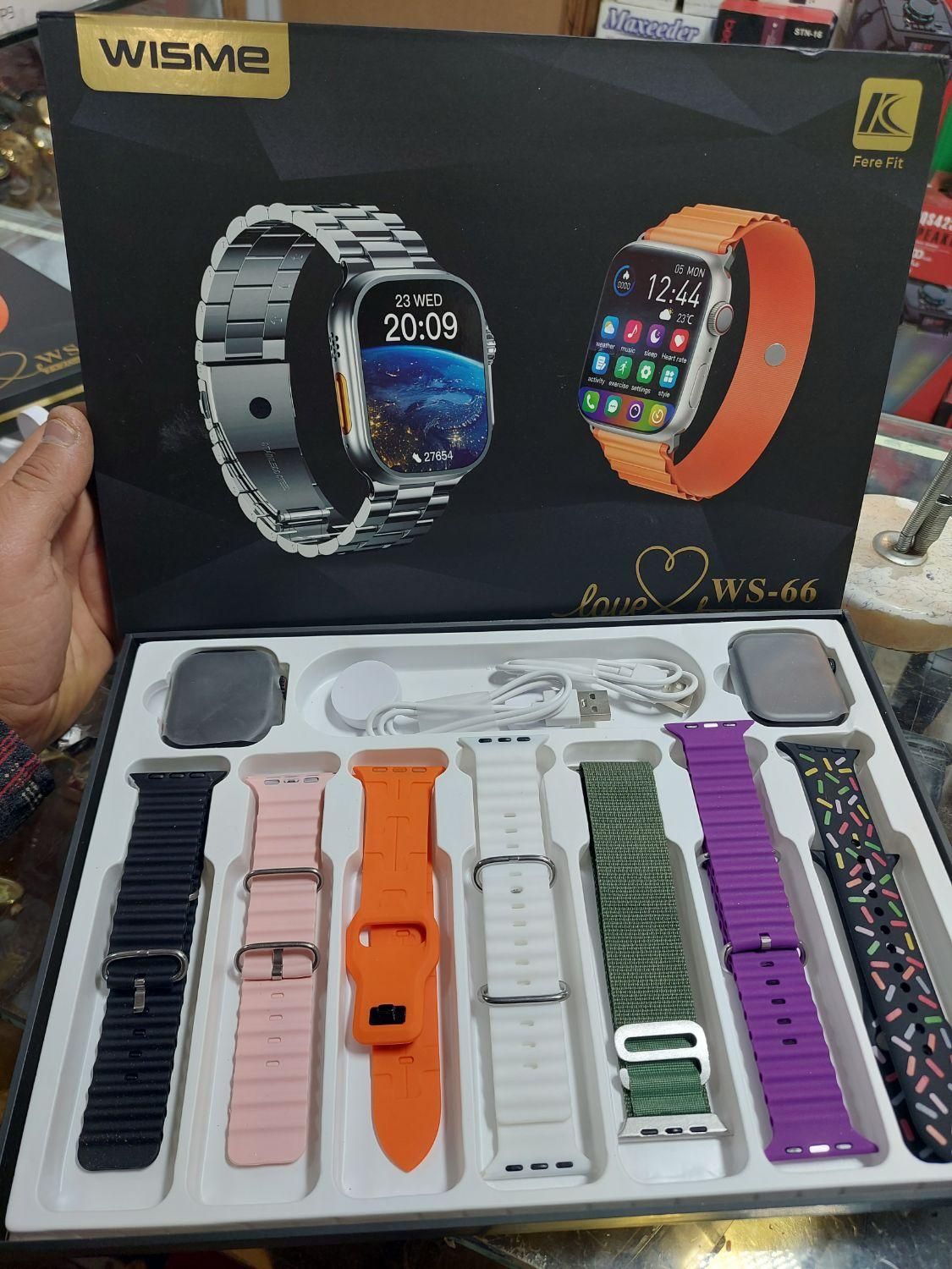 پک دوتا ساعت هوشمند امولد ۷ بنده مدل ۸۹۸۰|ساعت|قم, نیروگاه|دیوار