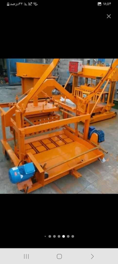 نه قالبه بلوک زن ۵قالبه جدول زن مخلوط کن|ماشین‌آلات صنعتی|گرگان, |دیوار