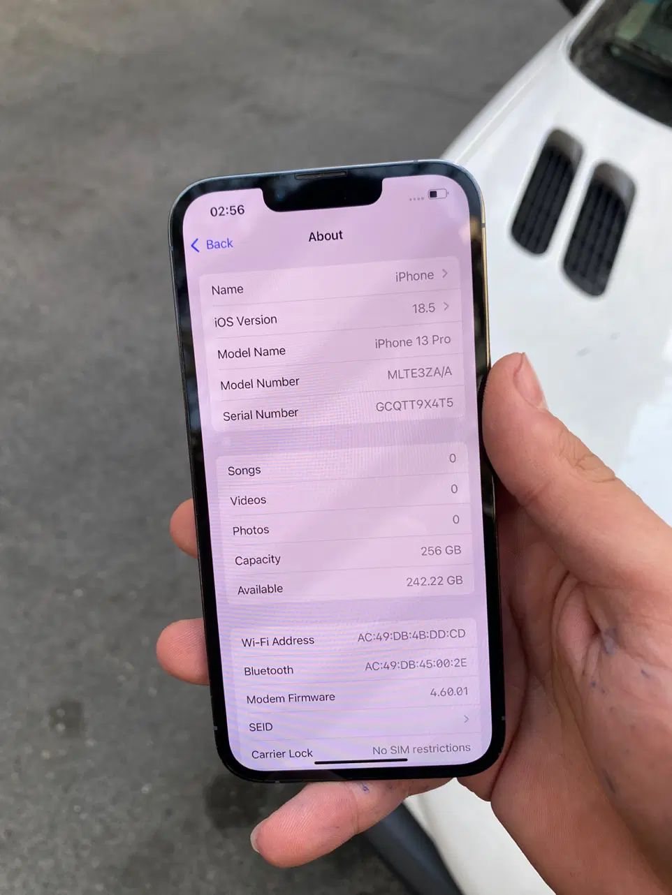 آیفون ۱۳ پرو بدون مشابه - iPhone 13 Pro 256 ZA 99%|موبایل|تهران, شهرک غرب|دیوار