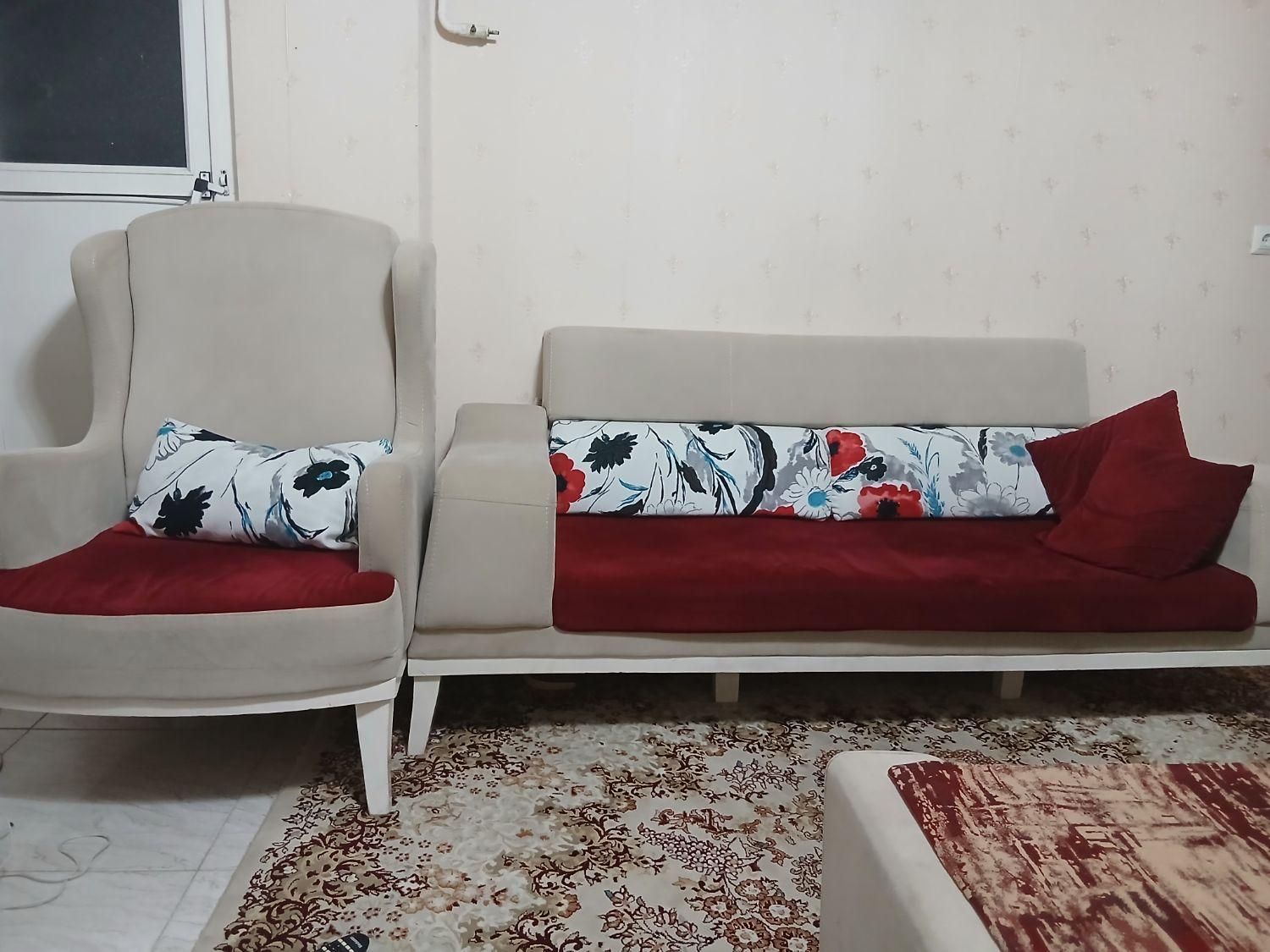مبل هفت نفره|مبلمان خانگی و میز عسلی|رشت, دیانتی|دیوار
