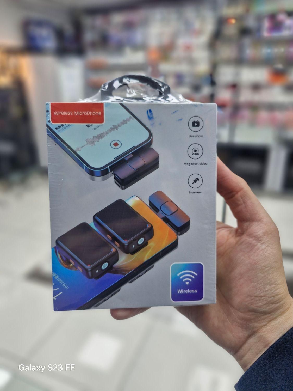 فروش انواع میکروفن یقه ای بی‌سیم|لوازم جانبی موبایل و تبلت|اسلام‌شهر, مطهری|دیوار