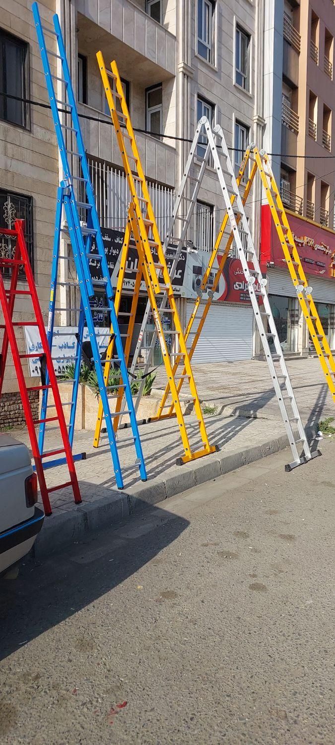اجاره انواع نردبان مخابراتی.هشتی.چهارپایه|خدمات پیشه و مهارت|کرج, گلشهر|دیوار