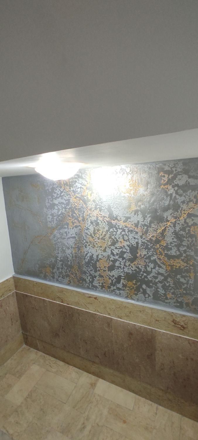 نقاشی ساختمان حرفه‌ای با دستگاه در میانه|خدمات پیشه و مهارت|میانه, |دیوار