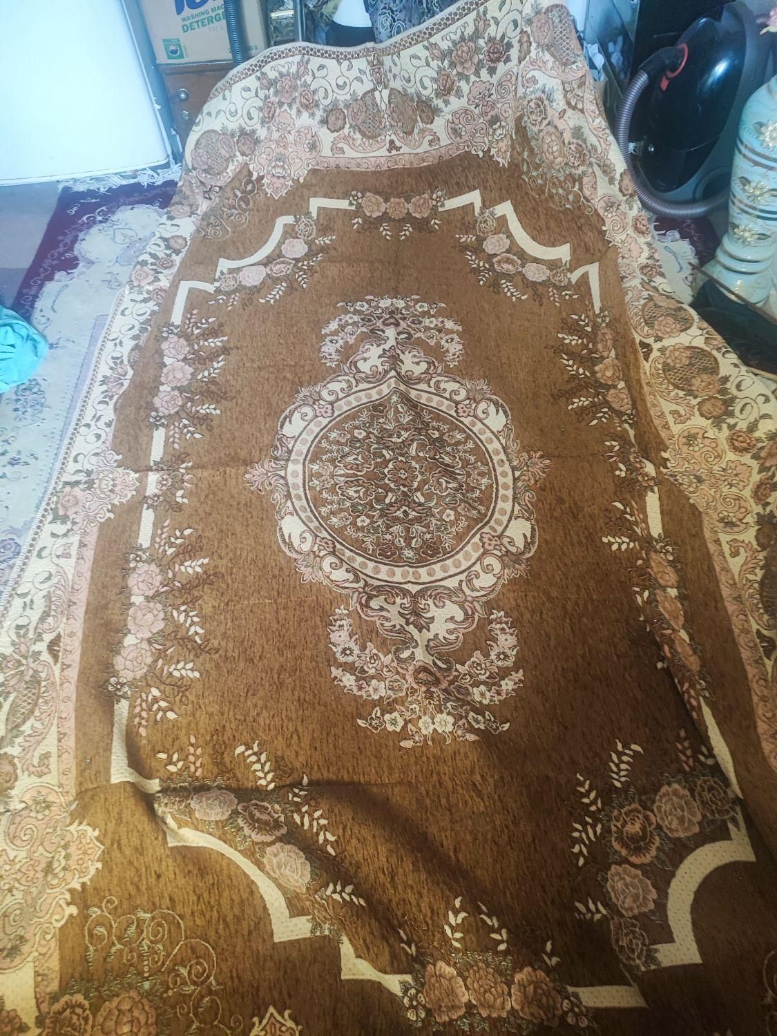 دوعدد روفرشی مخمل 6متری نونو دونه ای 800تومان|روفرشی|سنندج, |دیوار