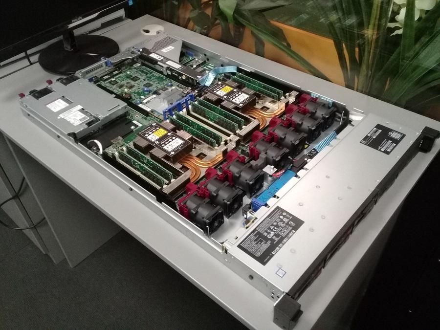 HPE dl360 G10 1U original|مودم و تجهیزات شبکه|تهران, میدان ولیعصر|دیوار