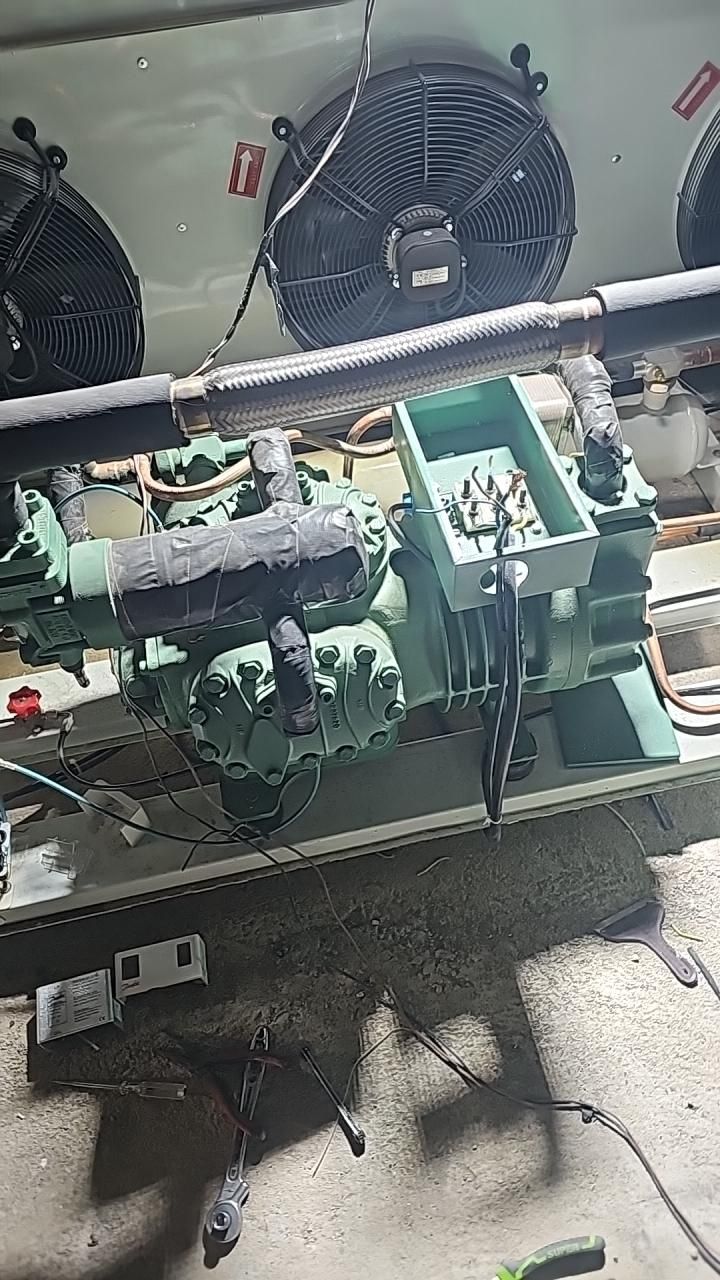 سردخانه و تونل انجماد آیس بانک چیلر|ماشینآلات صنعتی|مشهد, امیریه|دیوار