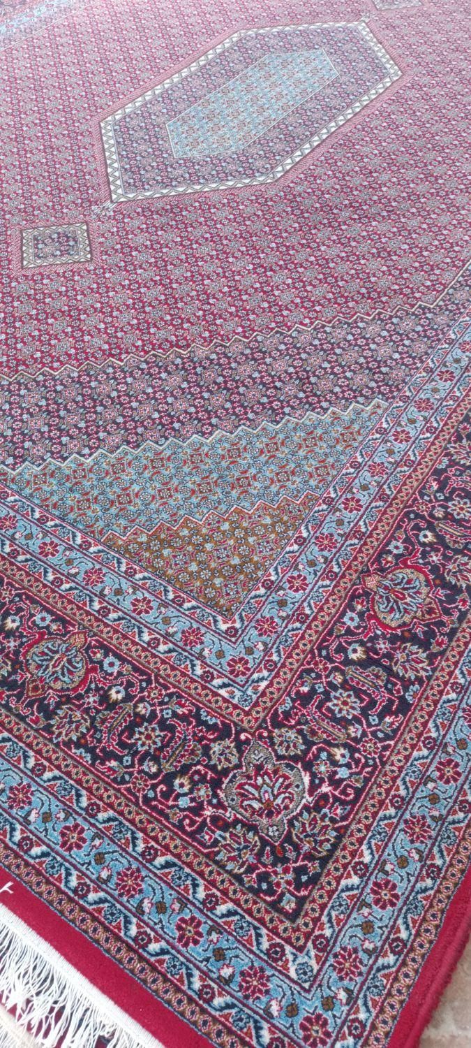 ۴ تخته فرش ( ۱۲ متری . ماهی تکاب) در حد نو|فرش|قروه, |دیوار
