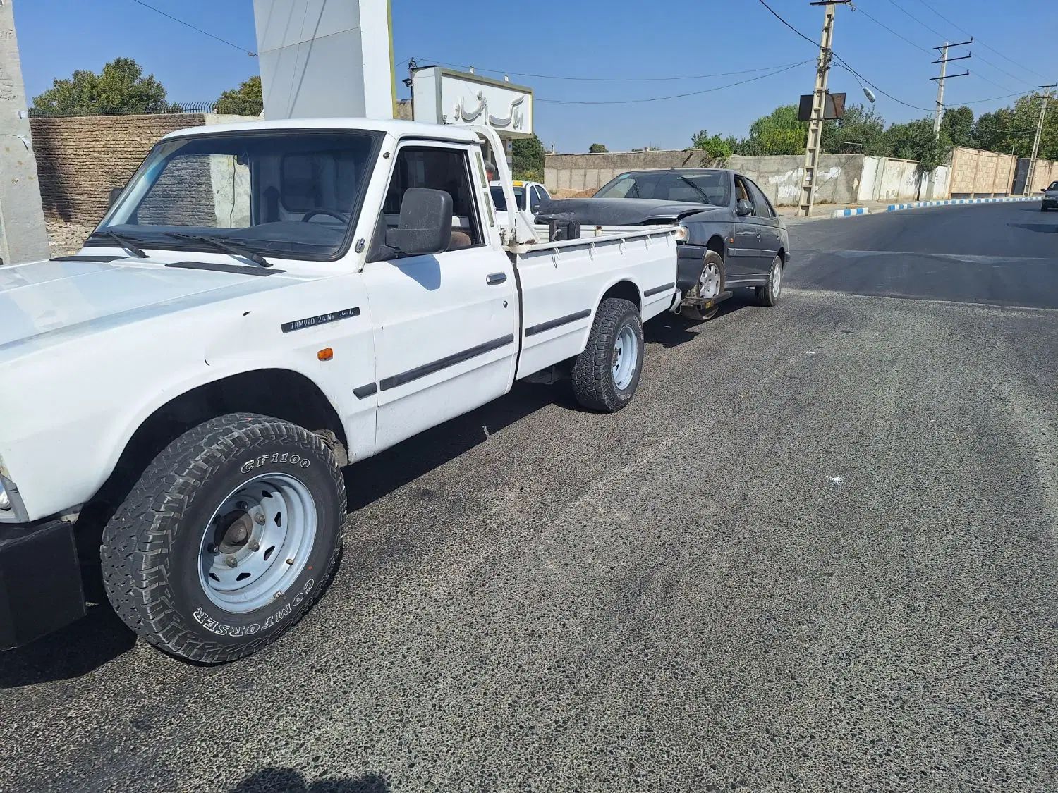 امداد خودرو جرثقیل چرخگیر یدک کش (شبانه روزی)|خدمات حمل و نقل|تهران, جنت‌آباد شمالی|دیوار