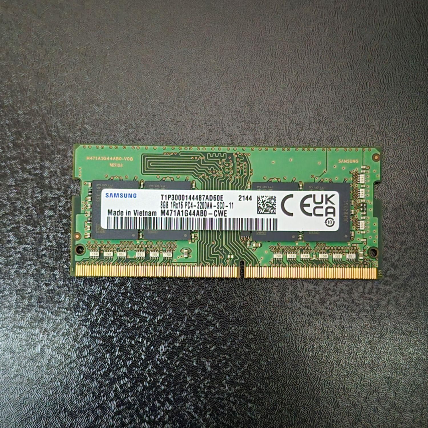 رم لپ تاپ DDR4 3200 سامسونگ 8GB|قطعات و لوازم جانبی رایانه|تهران, حشمتیه|دیوار